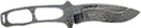 BEAR OPS COMBAT NECK KNIFE2.78" DAMASCUS W/KYDEX SHEATH! CC400LD