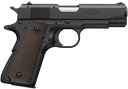 Browning 051064490 1911-22 A1 Compact Frame 22 LR 10+1 3.63" Stainless Steel Barrel, Matte Black Serrated Slide, Matte Black Aluminum Frame, Brown Composite Grip 176685