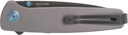 SOG KNIFE TWITCH III 3.1" SPRGASST GRAY/BLUE/BLACK SOG11150343