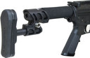 ODIN STOCK ZULU 2.0 W/PADDEDBUFFER TUBE BLACK FOR AR-15 OSZULUKITBLK