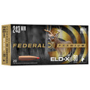 243 WINCHESTER 90GR ELD-X POLYMER TIP BOAT TAIL 20/BOX 430104059