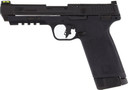 S&W M&P 22WMR 4.35"BBL 4-30RDMAGS OPTIC CUT SAFETY BLK BUND G14347
