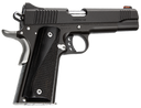Kimber Mfg, Inc 3700596 Custom LW Nightstar 9mm Luger 9+1 5" Stainless Match Grade Barrel, Black Serrated Steel Slide, Black Aluminum Frame w/Beavertail, Black/Gray Laminate Grip 170496