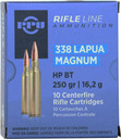 PPU 338 LAPUA MAG 250GR HPBT10RD 20BX/CS APP338H
