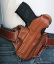 DESANTIS THUMB BREAK SCABBARDRH OWB LEATHER M&P 9/40 2.0 TN 001TAM9Z0