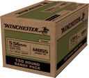 WINCHESTER USA 5.56X45 62GRGREEN TIP 600RD CASE LOT AWM855150