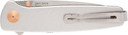 SOG KNIFE TWITCH III 3.1" SPRGASST POLISHED SATIN/ROSE GOLD! SOG11150243