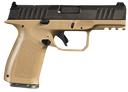Rost Martin RM1CFDEOSP RM1C  9mm Luger 17+1 4" Black Match Grade Barrel, Black Tenifer Optic Ready/Serrated Steel Slide, Flat Dark Earth Polymer Frame w/Picatinny Rail, Textured Grip, Ambidextrous 159872