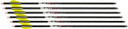 WICKED RIDGE XBOW ARROW XX7520" ALUMINUM ALPHA NOCK 6PK HEA0606