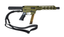 FREEDOM ORDNANCE FX9P10T-ODG FX9  9mm Luger 31+1 10" Black Nitride Stainless Steel Barrel, M-LOK Handguard, Black Anodized Aluminum Picatinny Rail Receiver, OD Green Pistol Tube, AR15 Grip, Right Hand 180414