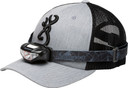 BROWNING CAP/HEADLAMP COMBOGRAY/BLK W/100 LUMEN LIGHT! 3713015