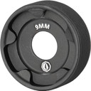 RUGGED SUPPRESSORS FRONT CAP9MM OBSIDIAN 9/45 FC002