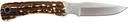 UNCLE HENRY KNIFE NEXT GENSTAGLON 3.1" CAPER W/LTHR SHTH 1100093