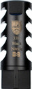 MPA MUZZLE BRAKE 6.5MM5/8X24" BLACK MZLBRAKE65