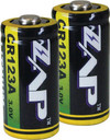 PSP ZAP CR123A BATTERIESLITHIUM 2-PACK CR123A