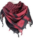 RED ROCK SHEMAGH HEAD WRAPRED/BLACK 7004