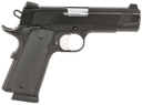 Tisas 10100119 1911 Carry B45 Compact Frame 45 ACP 8+1, 4.25" Hard Chromium Coated Steel Barrel, Black Cerakote Serrated Steel Slide, Dark Gray Cerakote Steel Frame w/Beavertail, Ambidextrous 152706