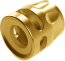TRUE PRECISION MINI COMPENSATR1/2X28 GOLD TIN TP9MINCOMPG