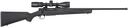 Mossberg 28244 Patriot w/Optic 6.5 PRC 4+1 24" Matte Blued Fluted Threaded Barrel, Matte Blued Drilled & Tapped Receiver, Fixed Black Synthetic Stock, Vortex Crossfire II 3-9x40mm 174382