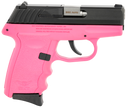 SCCY CPX-3CBPKG3 380 BLK SLIDE PNK GRIP NO SFE 10R 144553