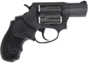Taurus 2605021 605  38 Special +P or 357 Mag 5 Shot 2" Barrel, Overall Matte Black Oxide Finish Steel, Finger Grooved Black Rubber Grip & Fixed Sights 31560