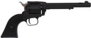 HERITAGE 22LR/22WMR BLACK</br>6.5" STEEL FRAME POLYMER GRIP GSRR22MBS6PG