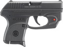 RUGER LCP 380ACP 6-SHOT FS</br>BLUED W/VIRIDIAN RED LASER G3752
