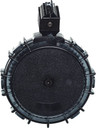 PRO MAG MAGAZINE RUGER 10/22</br>22LR 55RD DRUM MAG BLACK RUGA28
