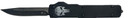 TEMPLAR KNIFE SLIM OTF FALLEN3.1" D2 BLACK DROP PT ALUM HN! MAFL321