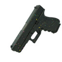 Glock 19 Gen 3 "Multi-Color Paint Splatter Black Base" Compact Handgun 9mm Luger 15rd Magazines(2) 4" Barrel USA Made GLUI195020380SP
