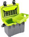 PELICAN COOLERS IM 14 QUARTDKGRAY/GREEN W/DRY STORAGE 14Q1DKGRYEGRN