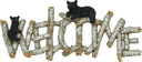 RIVERS EDGE BIRCH BEAR WELCOMEPLAQUE 1383