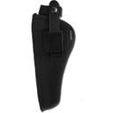 Bulldog Extreme Handgun Holster with Belt Loop and Clip for Large Frame Revolvers with 5-6" Barrels Black Ambi JZFSN23
