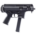 B&T APC9K Pro Handgun 9mm Luger 30rd Magazine 4.3" Barrel Black with Glock Lower KHBT36176502G