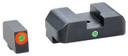 Green Tritium Outline Orange/Green Single Dot forGlock 29-30-31-32-36-40-41 KQGL203