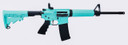 Ruger AR-556 5.56MM TURQUOISE BLUE # RUAR-556-TB