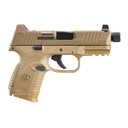 FN 509 Compact Tactical Handgun 9mm Luger 12rd & 24rd Magazines (2) 4.32" Barrel FDE RJ66100780