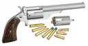 North American Arms Ranger II Handgun .22 WMR/.22 LR 5rd Capacity 4" Barrel Rosewood Grips NDNAA22MCR4