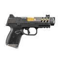 FN 509 CC Edge Handgun 9mm Luger 12rd (1) & 15rd (2) Magazines 4.2" Barrel Black NMS RJ66101347