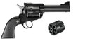 Ruger New Blackhawk Convertible SA Handgun .45 Colt/.45 ACP 6rd Capacity 4.62" Barrel Blued UR0446