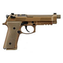 Beretta M9A4 G Handgun 9mm Luger 15/rd Magazines (3) 5.1" Barrel FDE Cerakote UKJS92M9A4M15