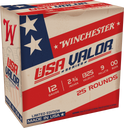 Winchester Ammo USA1200VP USA Valor 12Gauge 2.75" 9Pellets 00Buck Shot 25 Per Box/10 Case *Limited 137726