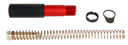LBE Unlimited PBUFKTRED Pistol Buffer Tube Kit  Red AR-Platform 130132