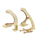 Allen Shotgun and Rifle Wall Mount Hooks Brass AN5641