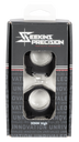 Seekins Precision 0010620012 Scope Rings  Matte Black 30mm High 123466