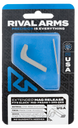 Rival Arms RA72G001D Magazine Release  Compatible w/Glock Gen3 (Except 21SF) Extended, Silver Aluminum 124545