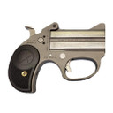 Bond Arms Stinger RS Handgun 22LR 2/rd 3" Barrel Silver with Black Grips BEBASRS22LR