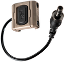Unity Tactical LLC MBLFDESF45 Modbutton  Lite  Single Lead Flat Dark Earth Surefire 164416