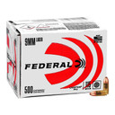 Federal Champion Training Handgun Ammunition 9mm Luger 115 gr FMJ 1125fps 500/ct (Bulk) FAC9115A500