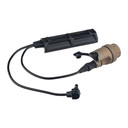 Surefire DS-SR)7-D-IT Weapon Light Switch Waterproof Switch Assembly for Scout Light Weapon Lights & ATPIAL/DBAL Lasers Tan FHDSSR07DITTN
